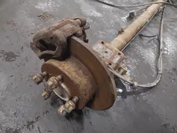 OEM OŚ BELKA ZAWIESZENIA TYŁ + RESORY + KOŁA OPEL MOVANO A