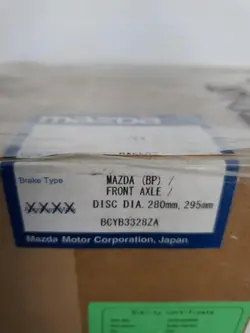 Jeu de plaquettes frein avant OEM BCYB-33-28ZA Mazda 3