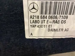 Mercedes-Benz Kofferraummatte OEM A2186840606 - Gebraucht