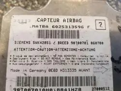 Airbag-moduuli OEM 6025313595 Renault Espace III:lle