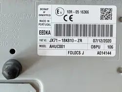 Lector Radio Navegación OEM JX71-18K810-ZR Ford Focus