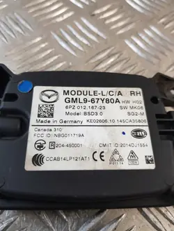Capteur radar angle mort droit GML9-67Y80A Mazda 6