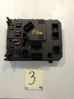 Peugeot 206 BSI Sicherungskasten Komfortmodul OEM