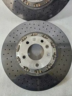 Disques de frein céramique d'occasion OEM 7P5615301M Porsche Cayenne
