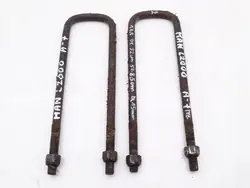 MAN L2000 LE 94- Étriers de ressort arrière M15x85x320