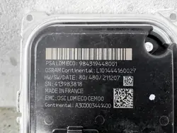 Module Commande Phare OEM 984319448001 - Peugeot