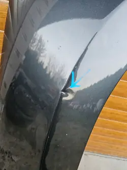 TOYOTA RAV4 06-09 Främre Höger Skärm 1E0