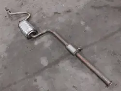 Auspuff-Mittel- + Endschalldämpfer Hyundai I30 I 1.6 CRDI