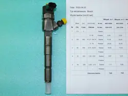 Inyector Diesel Bosch para Opel Insignia 2.0 CDTI 0445110327