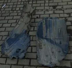 OEM 63844-CL70A Oikea etulokasuoja Infiniti FX35 2003
