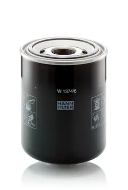 MANN-FILTER Oil Filter W 1374/6 Used
