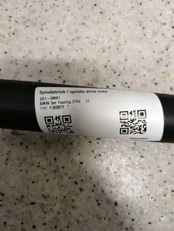 Klepdemper OEM 7453413 voor BMW 3 G21
