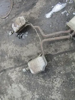 AK-6-90790 Audi OE Bakre Ljuddämpare A4 B6