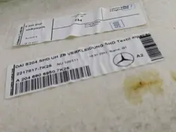 Tête de pavillon Mercedes-Benz C AMG W204 OEM A2046906950