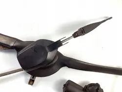 Mecanismo do motor do limpador dianteiro Mercedes W124 - Completo