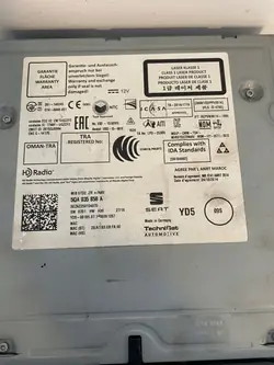 Módulo Lector Navegación SEAT OEM 5QA035858