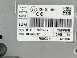 Radio-Navigaation Lukija H1BT-18C815-VT Ford Fiesta MK8