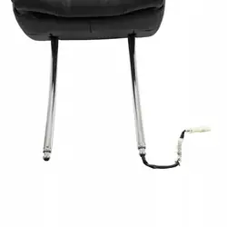 OEM 7280686 Oikea Päänoja Dakota Nahka Musta