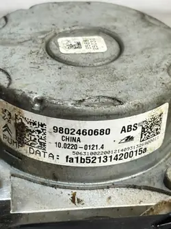 ABS-pumppu Peugeot Citroen 9802460680
