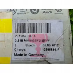 Insert de miroir inférieur gauche Mercedes Sprinter W906 2E1857587A