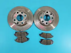 Discos y pastillas delanteros OEM IMPRK1403788 para Opel Corsa C