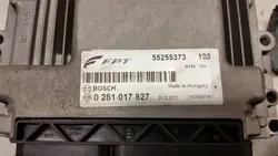 COMPUTADOR ECU FIAT 500L 1.6 JTD 55255373 0281017827