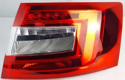 Luz Trasera Skoda Octavia 3 17-19 Derecha Liftback Sedan LED