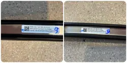 BMW 7447851 Kattojaksot Musta M-paketti