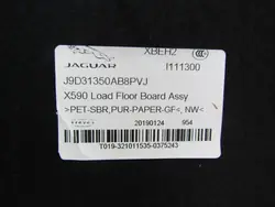 Piso do porta-malas Jaguar I-Pace OEM J9D3-1350-AB
