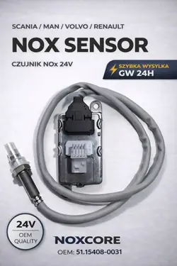 NOX-sensor NOXCORE MAN EURO6 24V OEM 51.15408-0031