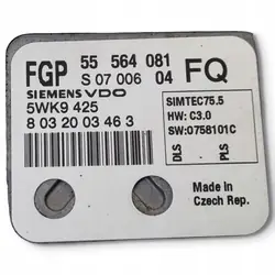 Unidade Controle Motor ACR 55564081 para Opel Zafira B 1.8