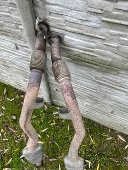 Tubo de escape OEM 4M0253350CF para Audi Q7 4M TFSI