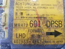 Mitsubishi Airbag-moduuli MR472691 - Käytetty OEM-osuus