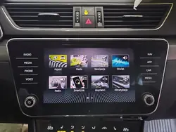 Skoda Superb III Fabriksradio OEM 3V0919605D