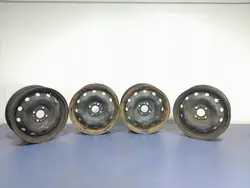 4 Ruote in Acciaio Dacia OE 6.0" x 15" 4x100