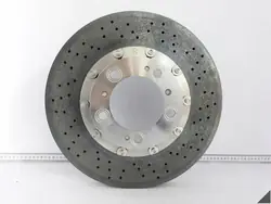 Porsche Keramik-Bremsscheibe vorne rechts 350x34mm OEM 99635103204