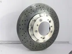 Disque de frein céramique Porsche avant droit 350x34mm OEM 99635103204