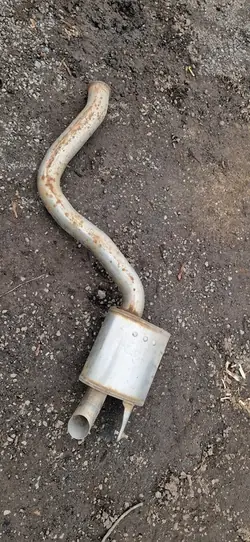 Silencieux d'échappement Mercedes C-Class W205 CDI