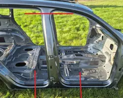 Pilar derecho VW TIGUAN II R7H/LR7H usado
