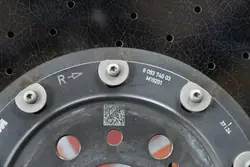 Disque de frein arrière droit OEM 8093740 BMW M3/M4
