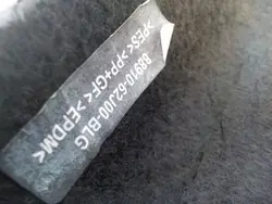 Prateleira de porta-malas Suzuki Swift MK6 2008 Peça OEM