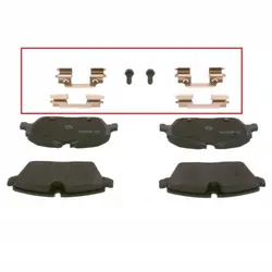 Bosch 0 986 494 588 Bremsbelag-Satz für Scheibenbremsen
