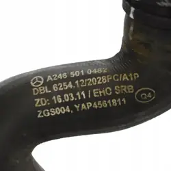Tuyaux de refroidissement d'eau Mercedes X156 A2465010482