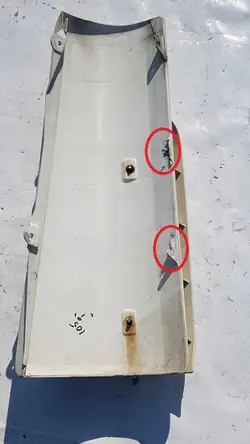 DAF XF 105 Euro 5 rechter Kabinen-Spoiler OEM