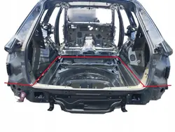 Achterbumper PAS TYLNY WANNA OEM Audi A4 B9 Station