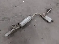 Audi OE Uitlaat Demper Set OEM TŁUMIK WYDECH KOŃCOWY + ŚRODKOWY KOMPLET AUDI A4 B5 1.8 20V