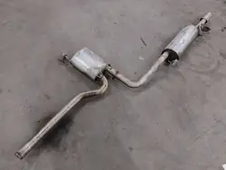 Kit Silencieux Echappement Audi OE OEM TŁUMIK WYDECH KOŃCOWY + ŚRODKOWY KOMPLET AUDI A4 B5 1.8 20V