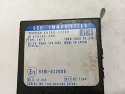 Ordinateur d'immobilisation OEM 8978012140 Toyota Corolla