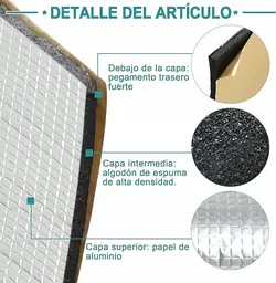 Thermoisolier-Aufkleber OEM 0001, 10mm, 152x100cm