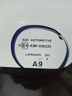 OEM 8430AGACHM framruta för Toyota Corolla